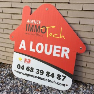 Panneaux agence