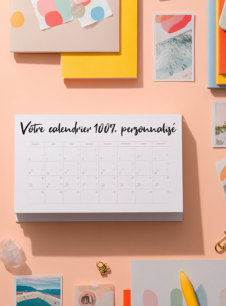 Calendrier souple 2026 personnalisé